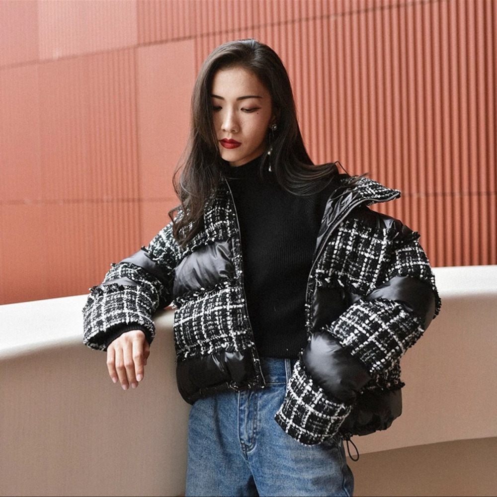 Quilted bomber jacket - Picture 3 of 3